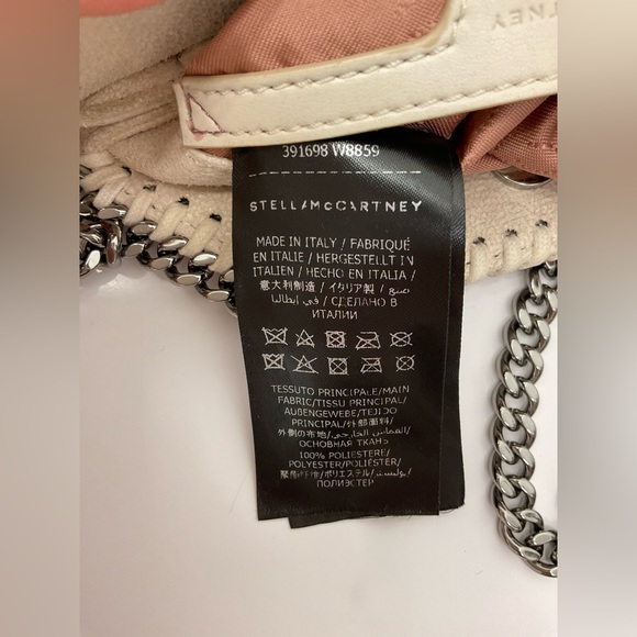 STELLA MCCARTNEY Tiny Quilted Eco Shaggy Deer Tote Bag - Picture 15 of 15